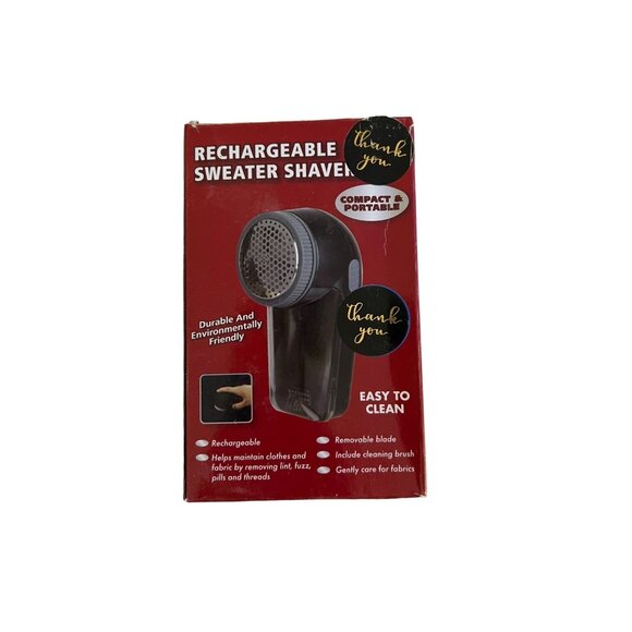 Rechargeable Sweater Shaver, Black - Picture 2 of 3